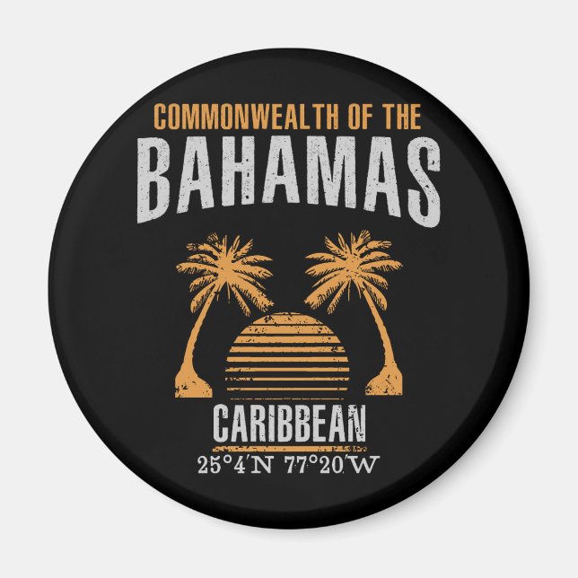 Aimant Bahamas (Devant)