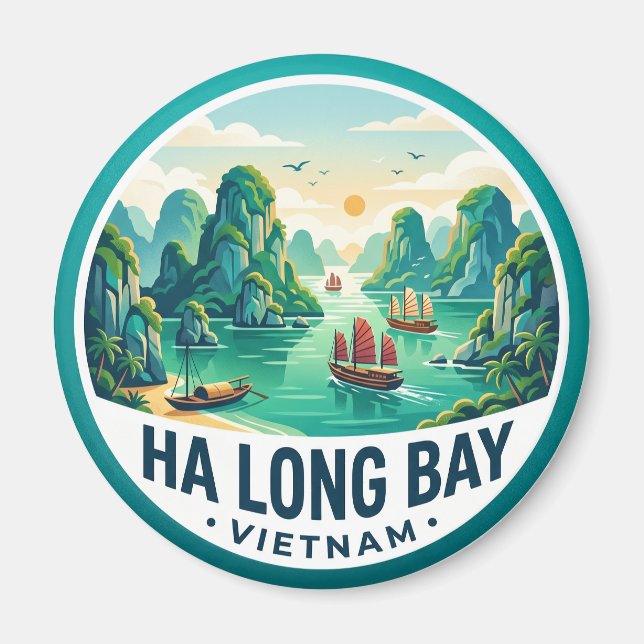 Aimant Baie d'Along Viêt Nam (Devant)