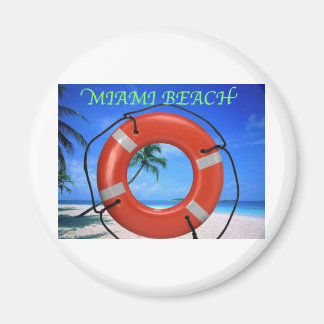 AIMANT BAIE DE VIE MIAMI BEACH FLORIDA ORANGE