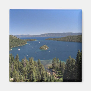 Aimant Baie verte, le lac Tahoe, la Californie,