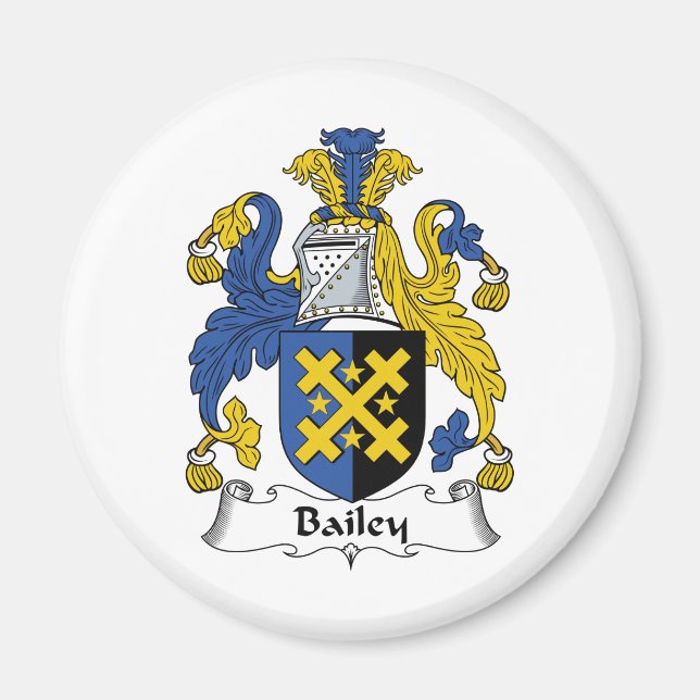 Aimant Bailey Family Crest (Devant)