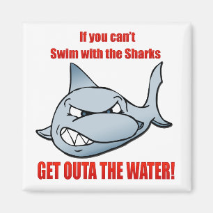 Aimant Bain avec les requins