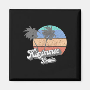 Aimant Baiser Rétro Kissimmee Floride Fl Vintage Plage Su