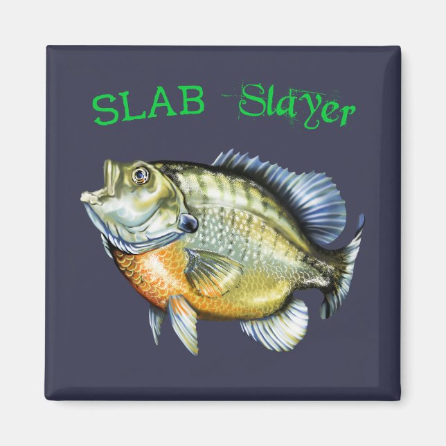 Aimant Balayage de la dalle de sébaste Bluegill (Devant)
