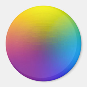 Aimant Balle arc-en-ciel