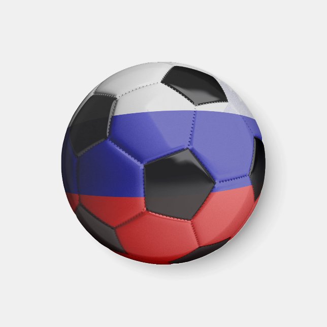Aimant Balle de football en Russie (Devant)