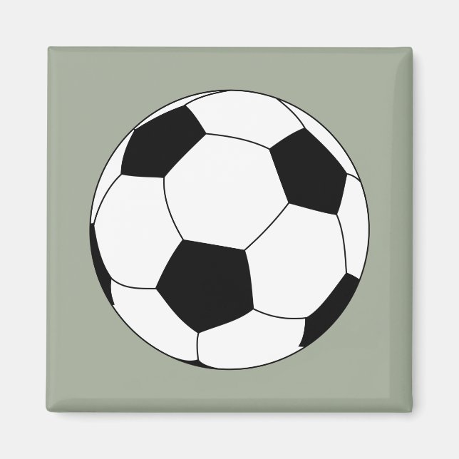 Aimant Balle de football (Football) (Devant)