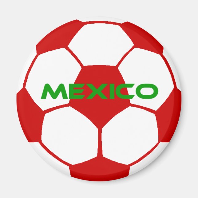 Aimant balle de football mexicaine (Devant)