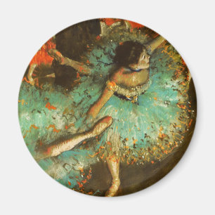 Aimant Ballerina Dance Green Dancer Edger Degas Peinture