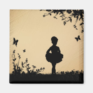 Aimant Ballerina rustique