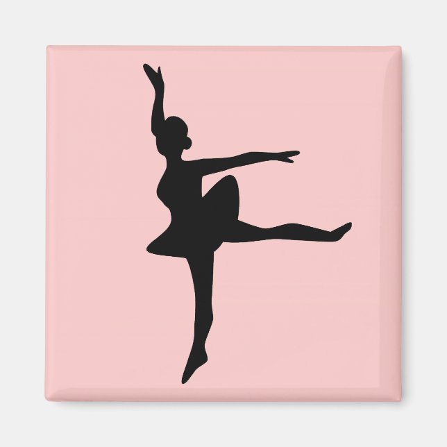 Aimant Ballerina sur Blush (Devant)