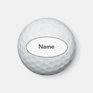 Aimant ballon de golf personnalisé