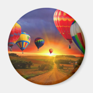 Aimant Ballons à air chaud