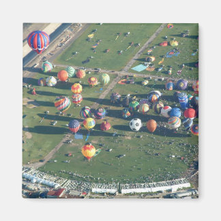 Aimant Balloon Albuquerque le matin