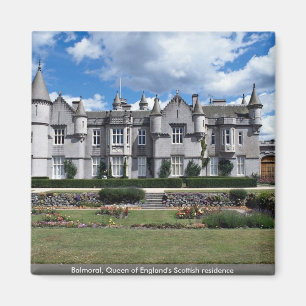 Aimant Balmoral, résidence d'écossaise de reine