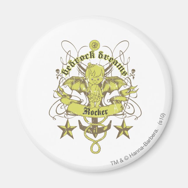 Aimant Bam Bam Bedrock Dreams (Devant)