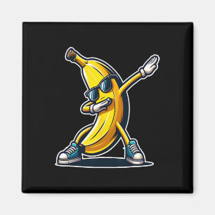 Aimant Banane mignonne Dabbing Chemise Drôle Enfants Impr