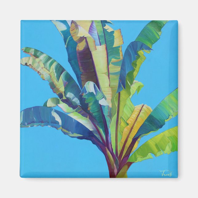 Aimant "Banane rouge" de Bruce Tunis (Devant)