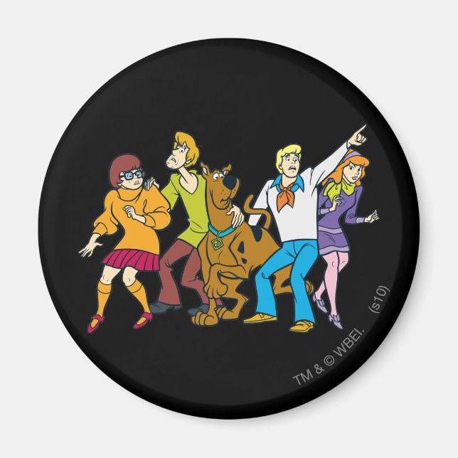 Aimant Bande entière 13 Mystery Inc (Devant)