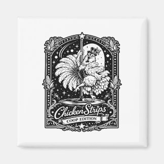 Aimant Bandes de poulet Édition Coop Humour de Ferme