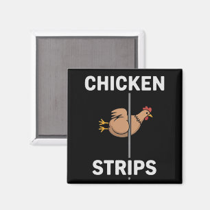 Aimant Bandes de Poulet Pun Drôles Blagues Sarcasme Vie 