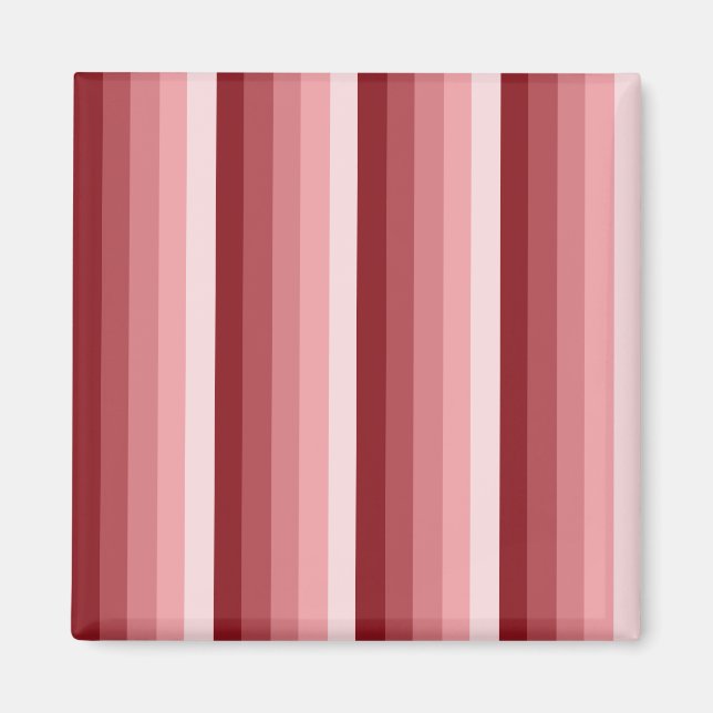 Aimant Bandes d'ombre rouges (Devant)