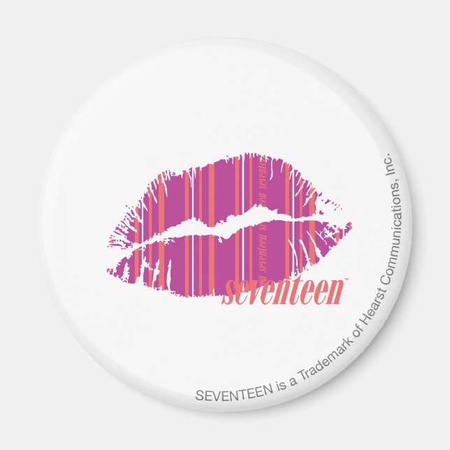 Aimant Bandes minces violettes (Devant)