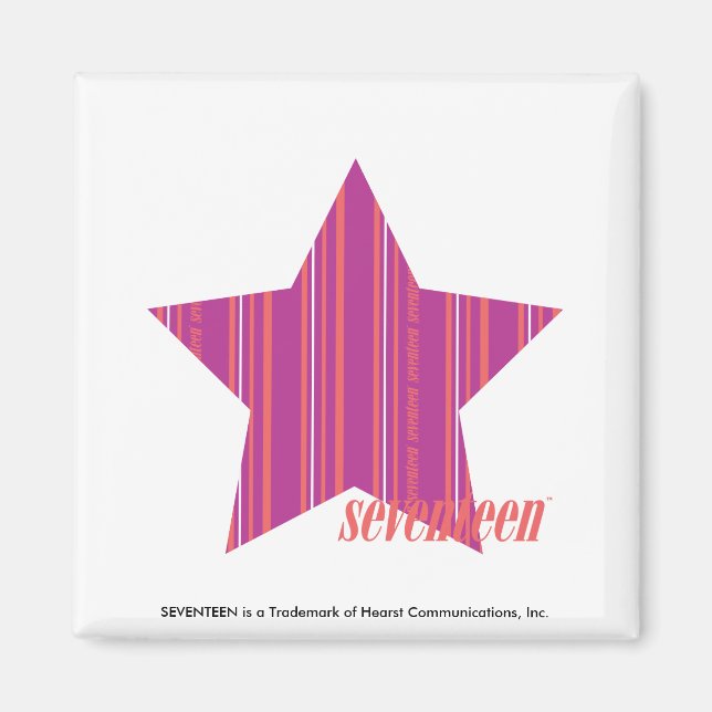 Aimant Bandes minces violettes 3 (Devant)