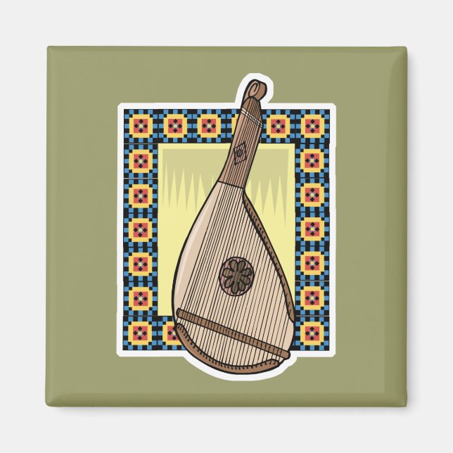 Aimant bandoura ukrainien (Devant)