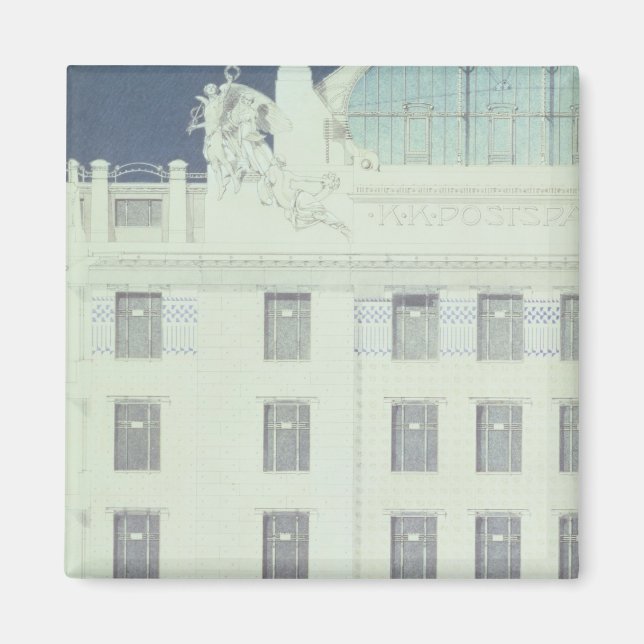 Aimant Banque d'épargne des postes, Vienne (Devant)