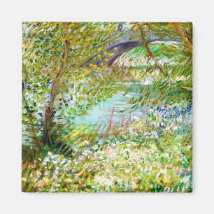 Aimant Banques de la Seine Pont Clichy Van Gogh peinture