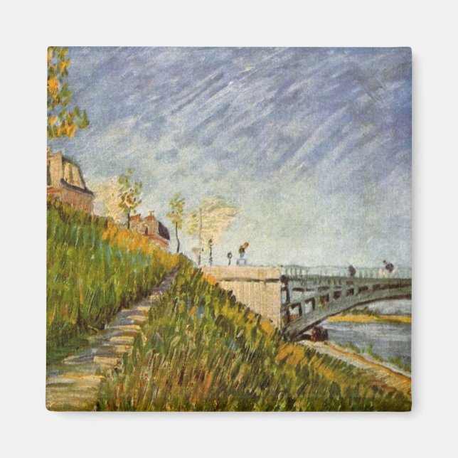 Aimant Banques de Seine, Pont de Clichy par Vincent van G (Devant)