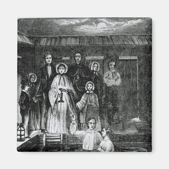 Aimant Baptême mormon (Devant)