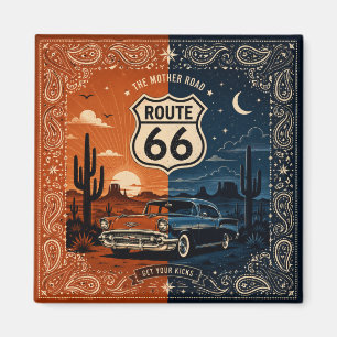 Aimant Bar de style Route 66 du désert