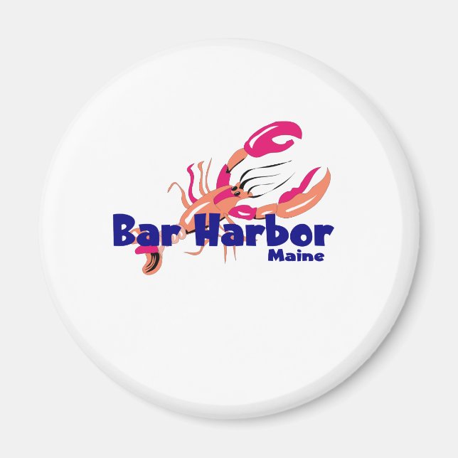 Aimant Bar Harbour, Maine (Devant)