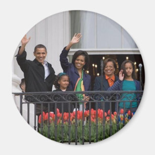 Aimant Barack Obama et sa famille