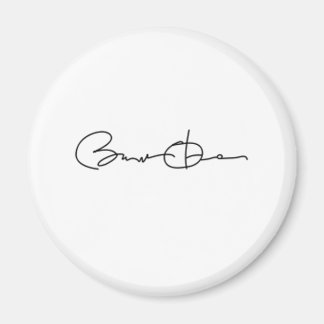 Aimant Barack Obama Signature Series (Noir)