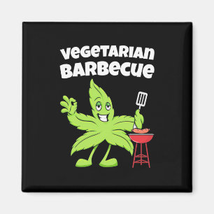 Aimant Barbecue végétarien