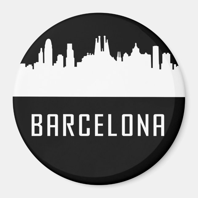 Aimant Barcelone | villes d'Espagne (Devant)