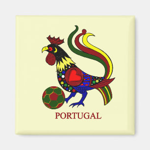 Aimant Barcelos "galo" jogador de futebol du Portugal