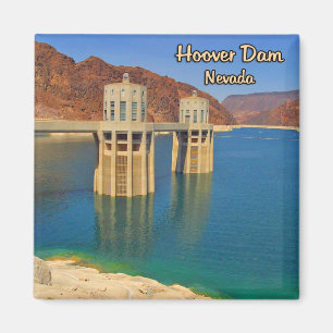 Aimant barrage Hoover et lac Mead