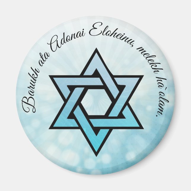 Aimant Barukh ata Adonai Eloheinu, melekh ha`olam. (Devant)