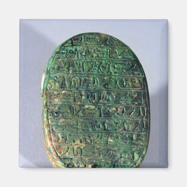 Aimant Base d'un scarabée de mariage d'Amenhotep III (Devant)