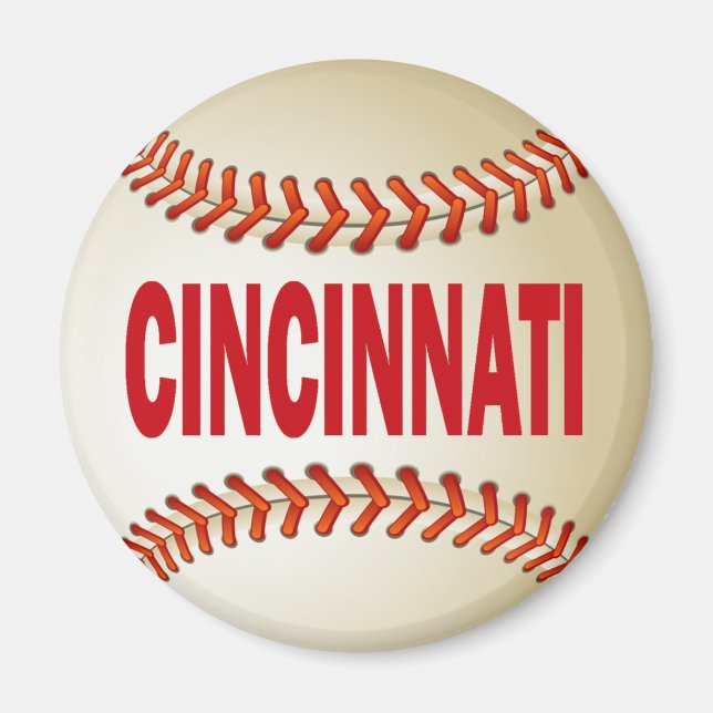 AIMANT BASEBALL CINCINNATI (Devant)