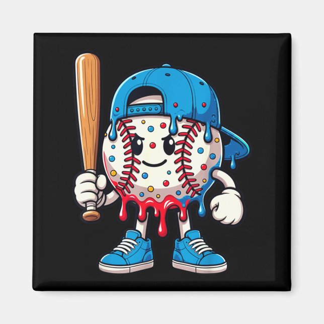 Aimant Baseball Drip Baseball Life Style 101 Apparel Yout (Devant)