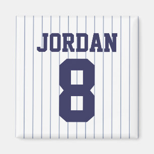 Aimant Baseball Jersey with Number