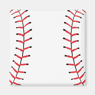 Aimant Baseball Seams Sport Style Baseball Thème