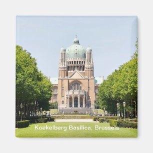 Aimant Basilique de Koekelberg à Bruxelles, Belgique