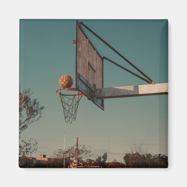 Aimant Basket-ball cool (Devant)