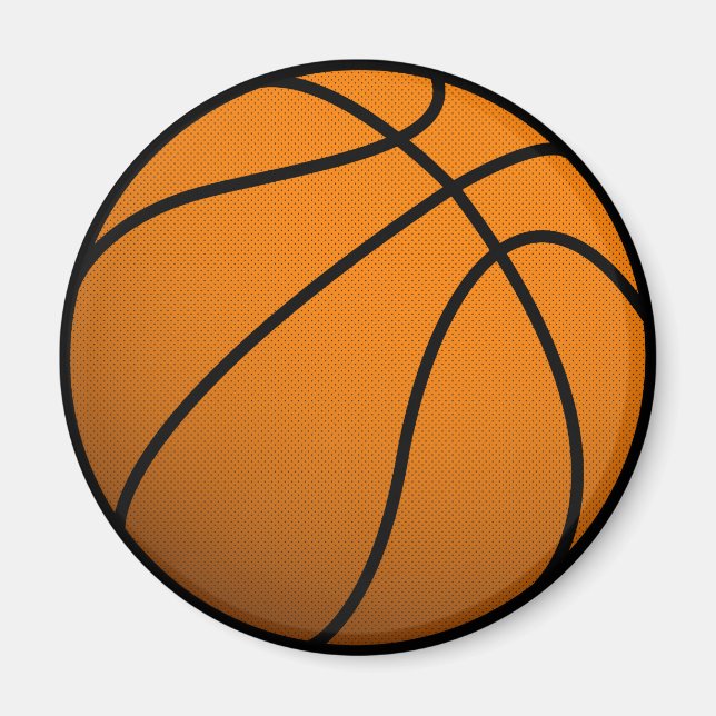 Aimant Basket-ball cool et Sports personnalisés B Ball (Devant)
